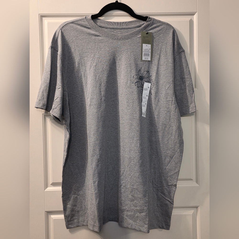 NWT Goodfellow & Co. Men's Short Sleeve Graphic T-Shirt - Thundering Gray XL